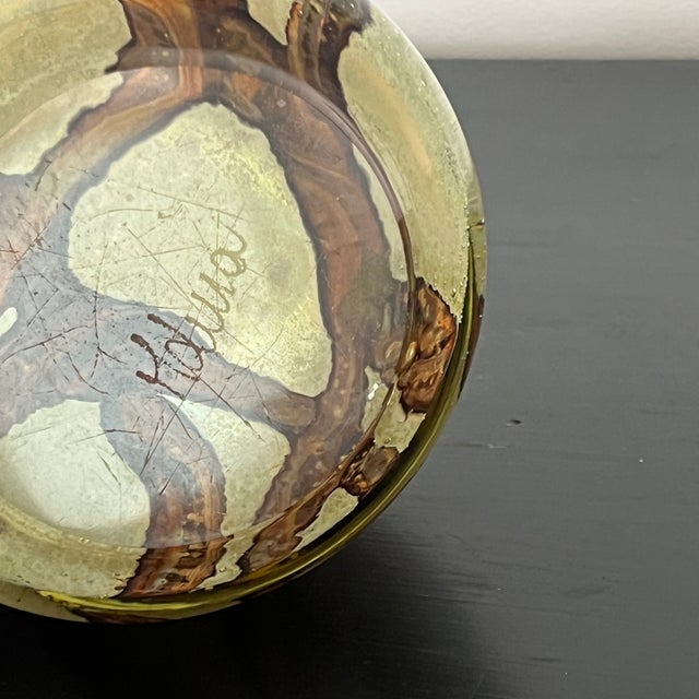 Glass Mid-Century Modern Budvase by Mdina, 1970s For Sale - Image 7 of 11