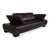 Leather Two-Seater Dark Brown Volare Sofa with Manual Function from Koinor For Sale - Image 4 of 16