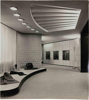 Raymond Loewy, Detail of NK Department Store, 1940s, Photograph