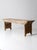 Early 20th Century Antique Primitive Wood Farmhouse Bench For Sale - Image 5 of 16