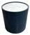 Pianca Dedalo Module Nightstand, Petrol Blue + Calcatta Marble For Sale
