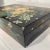 Vintage Black Lacquered Box With Painted Flowers For Sale In Los Angeles - Image 6 of 13