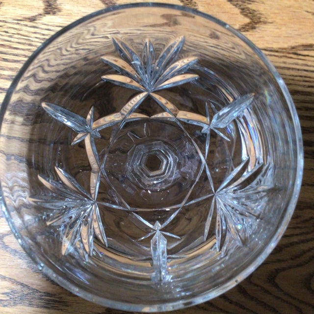 Vintage Gorham Crown Point Crystal Water Goblets-Set of 6 For Sale In Sacramento - Image 6 of 13