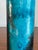 Ceramic 1950s Guido Gambone Cylinder Vase in Blue and Black For Sale - Image 7 of 9