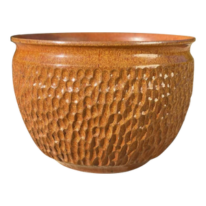 Vintage Brutalist Thumbprint Planter Attributed to David Cressey for Earthgender 1970s