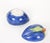 Italian Majolica Plum-Form Covered Table Ornament, Late 20th Century For Sale - Image 9 of 11