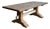 Vintage Rustic Trestle Table For Sale