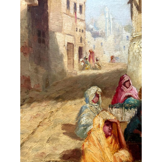 Orientalist Painting of Cairo by Austrian Artist Franz Richard Unterberger For Sale - Image 14 of 15