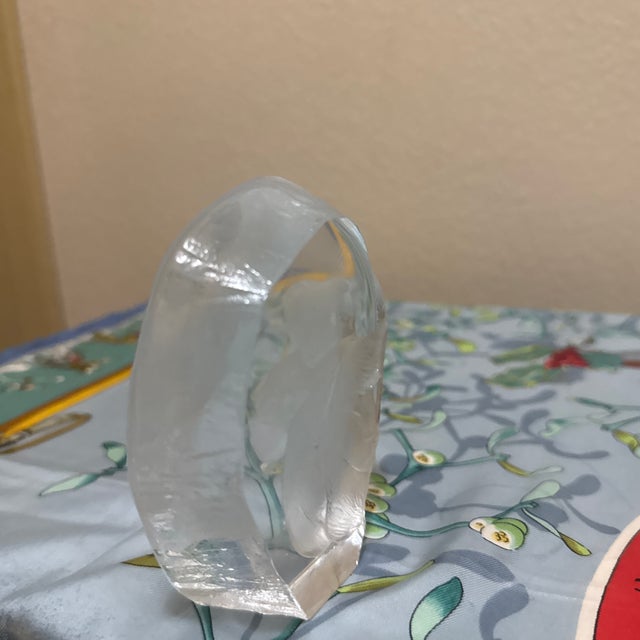 Mats Jonasson Sweden Signed Crystal Koala Bear Figurine Paperweight Art Glass For Sale - Image 4 of 8