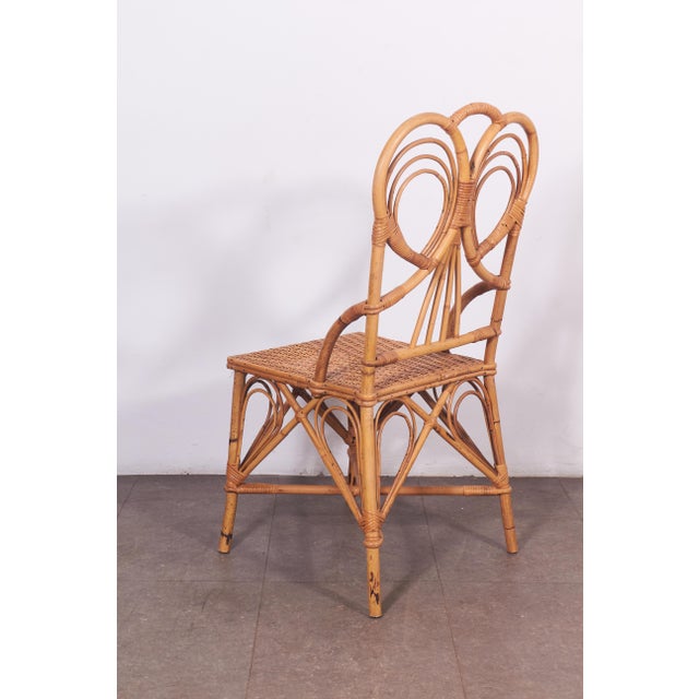 Rattan Chairs from Vivai del Sud, Italy, 1970s, Set of 2 For Sale - Image 14 of 18
