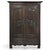 French Provincial 18th Century Country French Normandy Carved Oak Armoire For Sale - Image 3 of 18