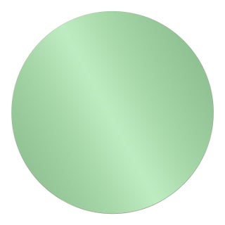 Balducci Round Emerald Green Mirror Large For Sale