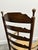 19th Century Handcrafted and Carved Ladder Back Chair, 1840s For Sale - Image 5 of 12