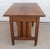 Arts & Crafts Early 20th Century Stickley Attributed Mission Oak Arts and Crafts Library Table / Writing Desk For Sale - Image 3 of 18