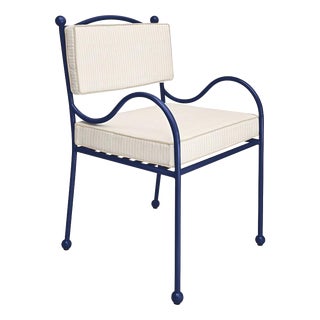 Panarea Armchair in Stone & White Upholstery Panarea by Ceraudo For Sale