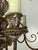 Early 20th Century Early 20th Century Italian Silvered Wood and Iron Six-Light Chandelier For Sale - Image 5 of 13