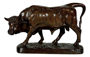 L. Vidal, Le Taureau, 1867, Bronze