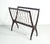 Black Magazine Rack by Cesare Lacca, 1950s For Sale - Image 8 of 8