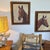 Oil Painting of Thoroughbred Race Horse Chestnut - 1960, by Snow Oil on Canvas Framed For Sale - Image 4 of 7