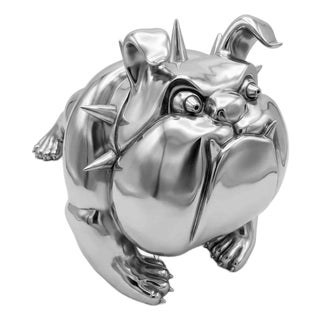 Unknown, Bulldog Sculpture, 2007, Aluminium For Sale
