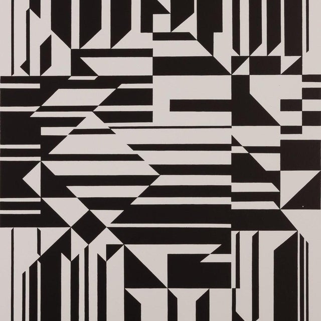 Victor Vasarely, TILLA, Lithograph For Sale - Image 3 of 6