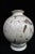 Ceramic Vintage Mid 20th Century Carved Vase With Separate Base For Sale - Image 7 of 8