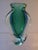 2000 - 2009 Sommerso Murano Glass Vase in Blue and Green, 1990s For Sale - Image 5 of 8