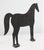 Vintage Equestrian Fence Mountable Horse/Made of Cast Iron. Mounting hardware not included.