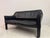 CAB 415 Sofa in Black Leather by Mario Bellini for Cassina, 1980s For Sale - Image 6 of 18
