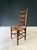 Rustic High Ladder Back Oak and Rush Dining Chairs, Belgium, 1950s, Set of 6 For Sale - Image 14 of 18