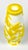 White Pristine Vintage Chinese Peking Glass Vase Yellow Over White Carved Surface For Sale - Image 8 of 9