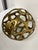 Z Gallerie Gold Metal Sphere For Sale - Image 4 of 12