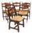 Chairs by Guillerme and Chambron, 1950s, Set of 6 For Sale