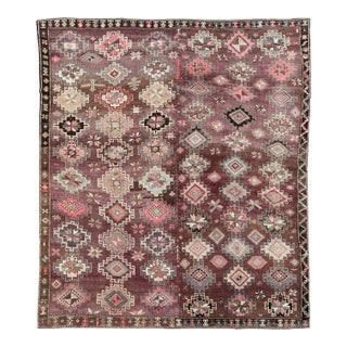 Galerie Shabab Collection Mid-20th Century Handmade Turkish Anatolian Tribal Room Size Carpet For Sale