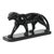 Art Deco French Panther Sculpture in Black Lacquered Plaster, 1920s For Sale - Image 18 of 18