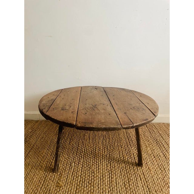 Vintage Coffee Table in Oak For Sale - Image 10 of 10