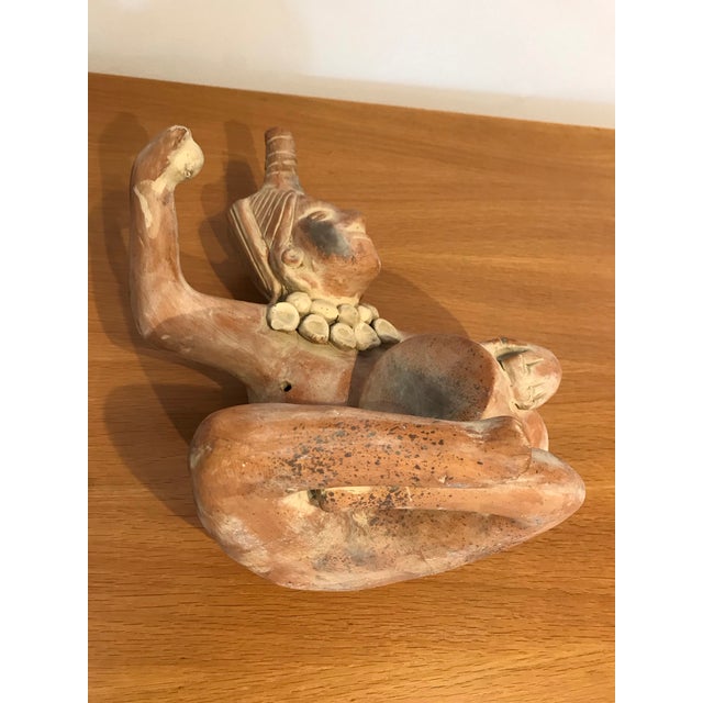 Rare early ceramic in good condition acquired from a world traveler.