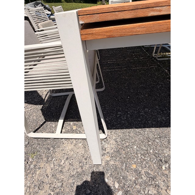 Modern Outdoor Dining Table Extendable Kettal For Sale - Image 10 of 11