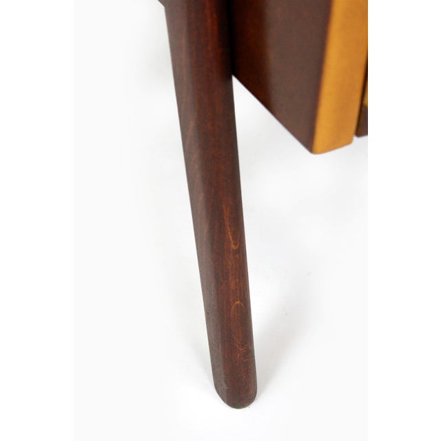 Mid-Century Modern Czech Mahogany Nightstands and Low Cabinet from Jitona, 1960s, Set of 3 For Sale - Image 18 of 18