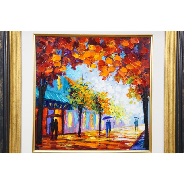 Slava Ilyayev Caught in the Rain 2015 Serigraph Print Signed Coa For Sale - Image 4 of 13