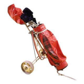 Vintage Red Golf Buggy For Sale