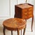 Inlaid Guéridon Side Table with Floral Marquetry, 1900 For Sale - Image 12 of 12