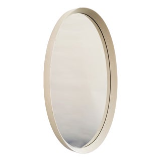 Vintage Oval Mirror, 1970s For Sale