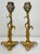 Art Nouveau Style Brass Foliage Table Lamps France 1950s, Set of 2 For Sale - Image 15 of 18