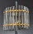 Italian Venini style glass sconce, 'Triedi' Glass rod, large Model, impressive. Has 2 socket, E27 base, 60 watt max per...
