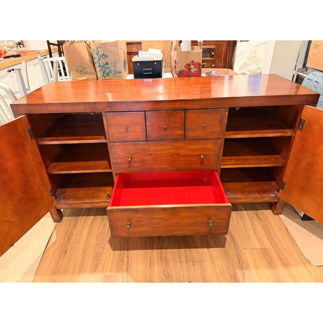 Mitchell Gold Mitchell Gold + Bob Williams Sideboard / Credenza – 60" – Solid Wood For Sale - Image 4 of 8