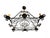 Metal Antique French Wrought Iron Chandelier Circa 1920’s For Sale - Image 7 of 10