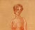 Paper Vintage C.1930 Rosa Burger Pastel Pencil & Gouache Nude Portraits - a Pair For Sale - Image 7 of 11