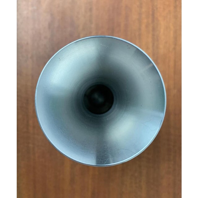 Silver Vintage Metal Vase from Selangor Pewter For Sale - Image 8 of 18