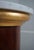 Wood French Empire Bronze Mounted Marble Top Mahogany Pedestal For Sale - Image 7 of 12